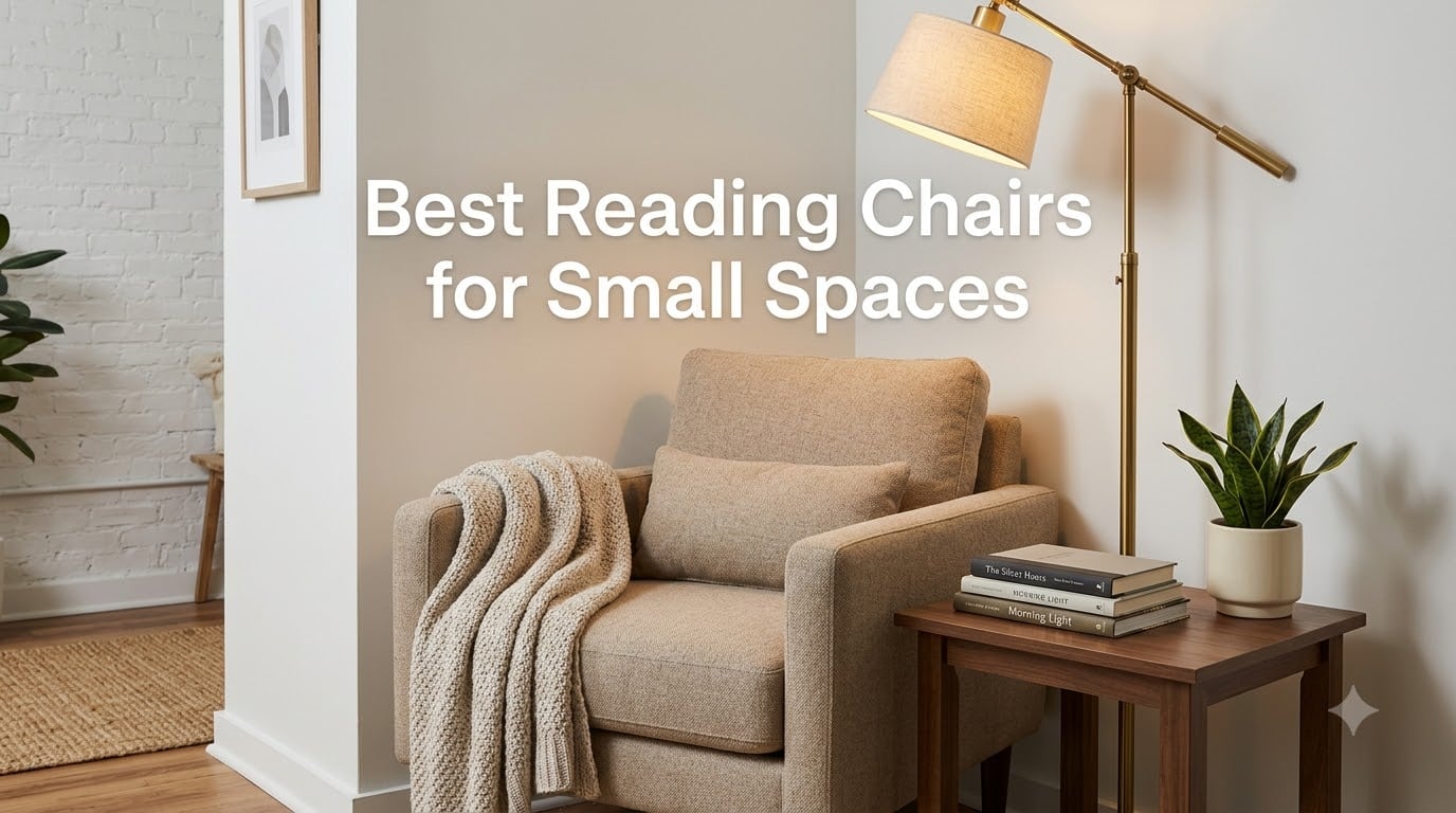 Best Reading Chairs for Small Spaces