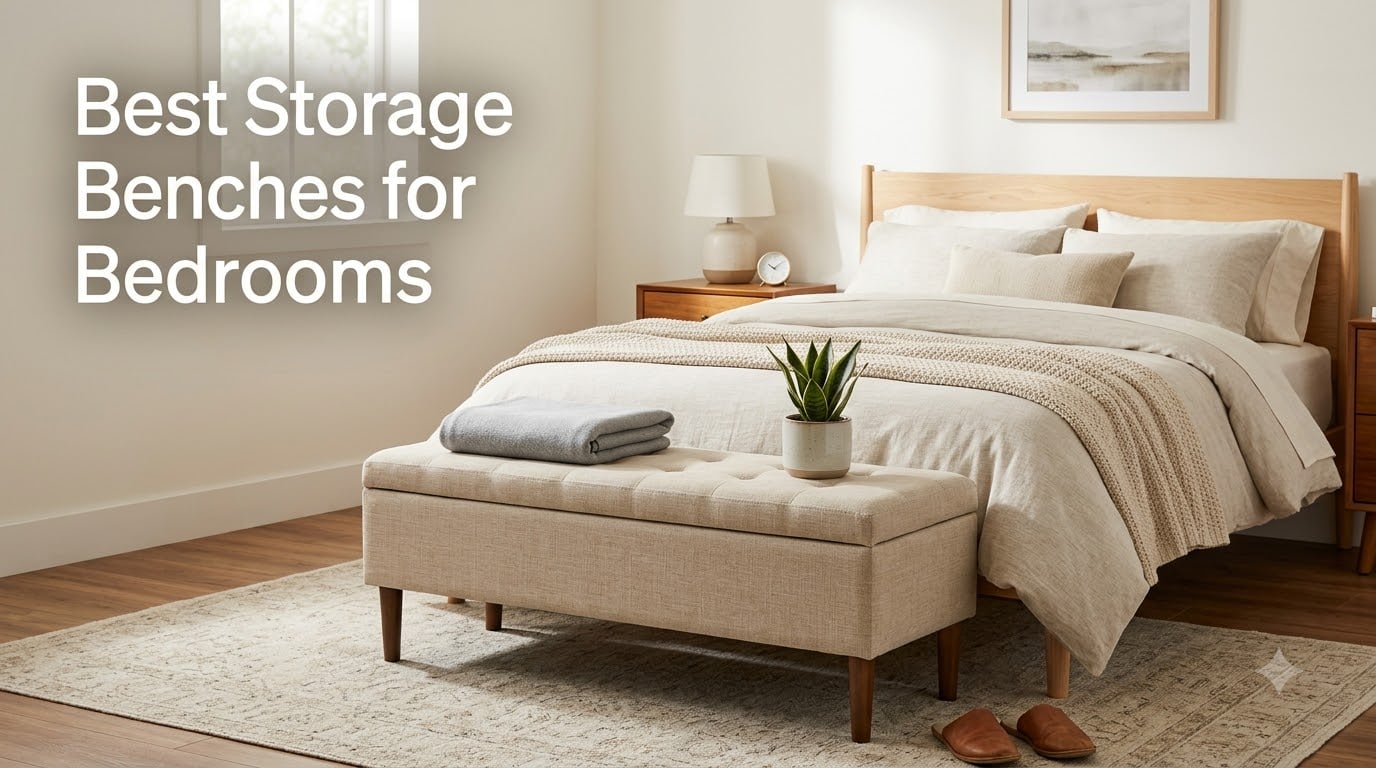 Best Storage Benches for Bedrooms