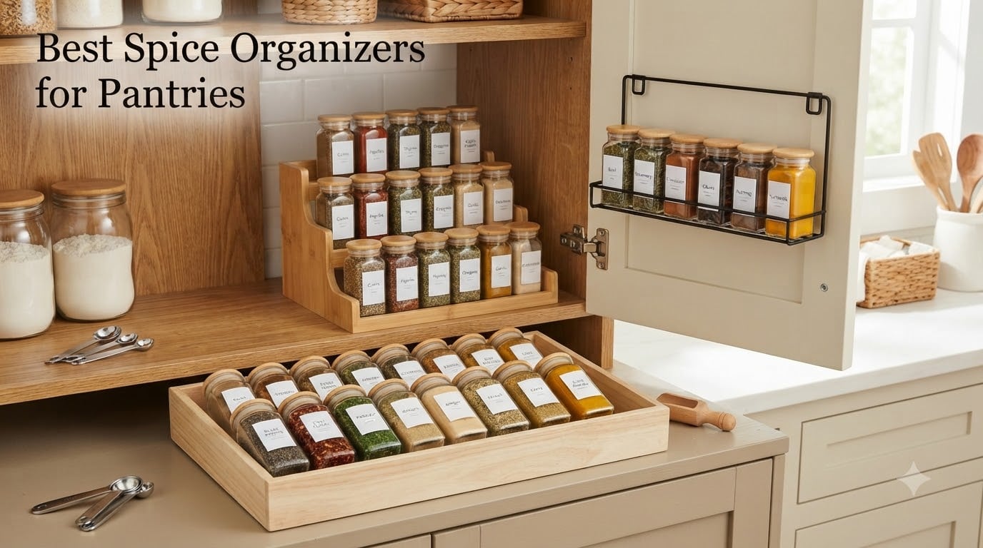 Best Spice Organizers for Pantries
