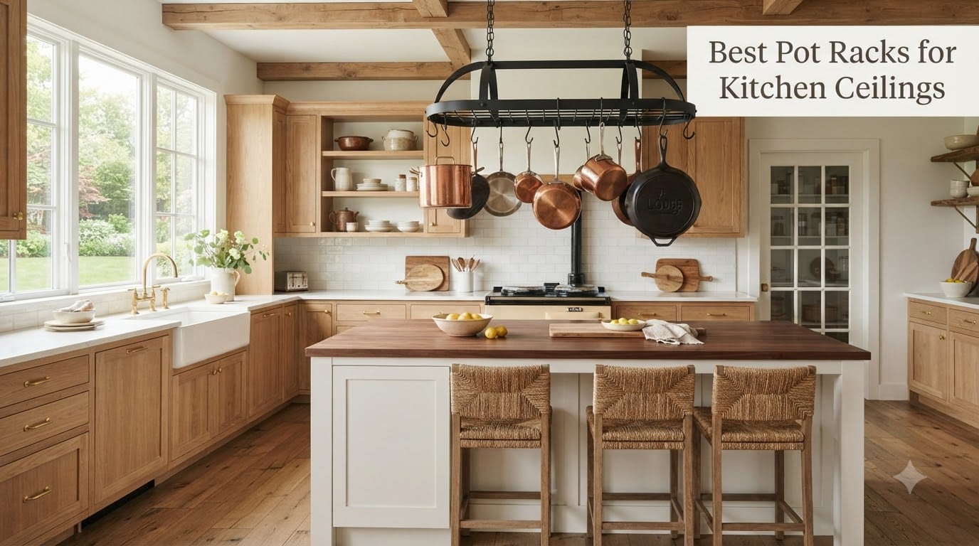 Best Pot Racks for Kitchen Ceilings
