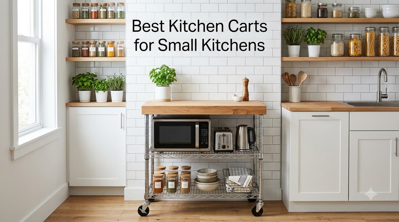Best Kitchen Carts for Small Kitchens