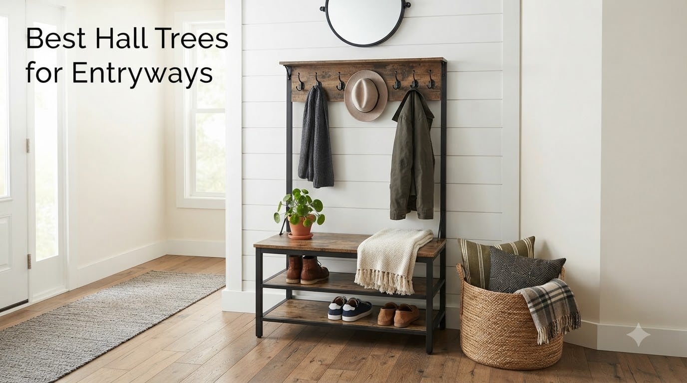 Best Hall Trees for Entryways