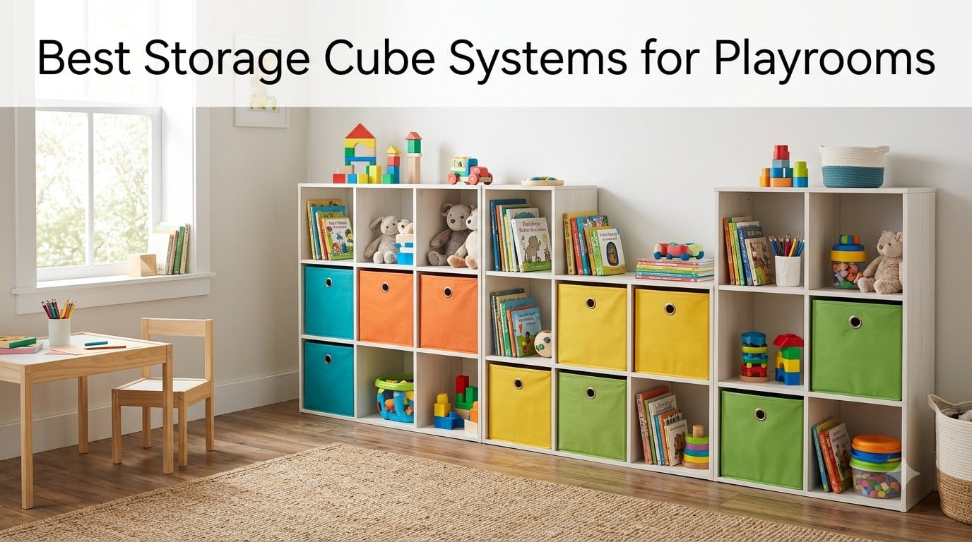 Best Storage Cube Systems for Playrooms