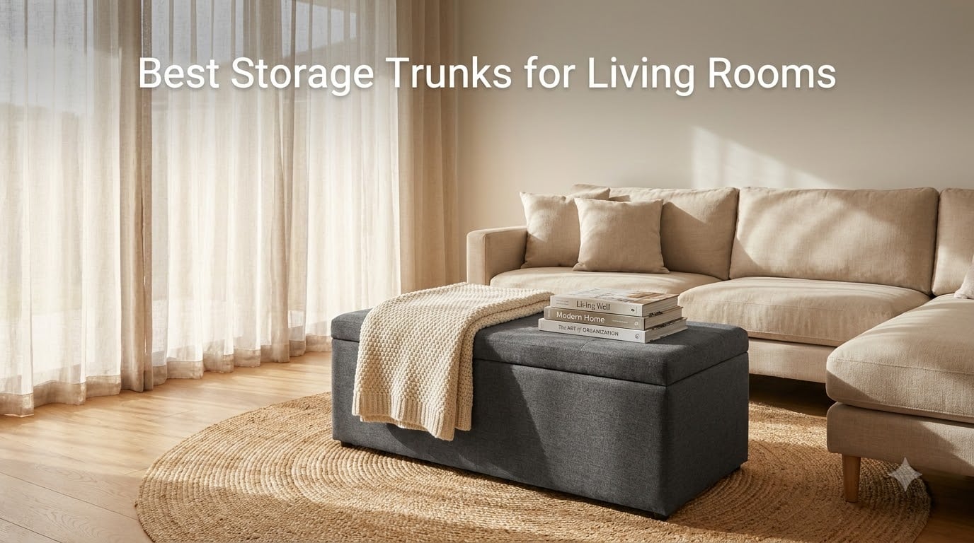 Best Storage Trunks for Living Rooms