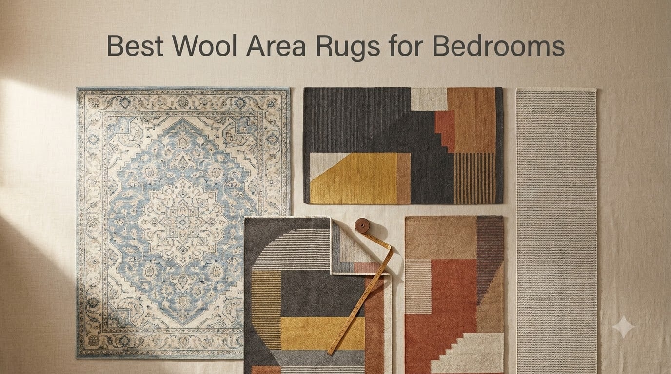 Best Wool Area Rugs for Bedrooms