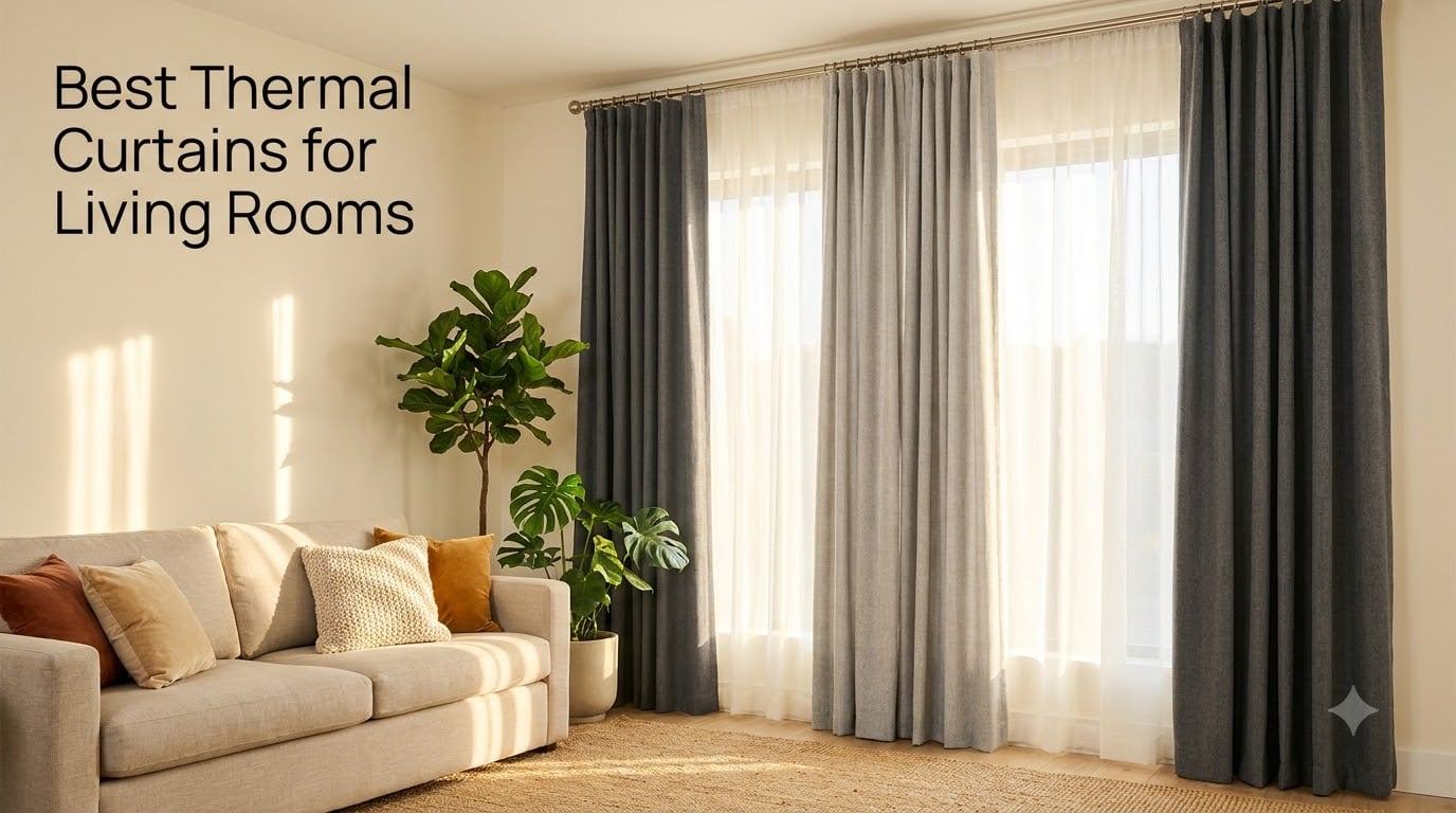 Best Thermal Curtains for Living Rooms