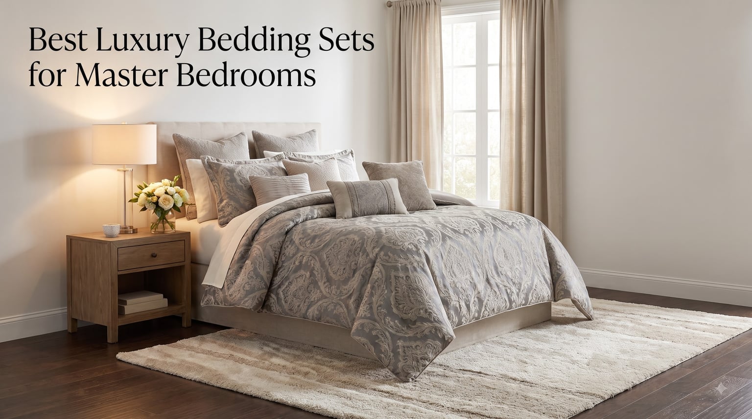 Best Luxury Bedding Sets for Master Bedrooms