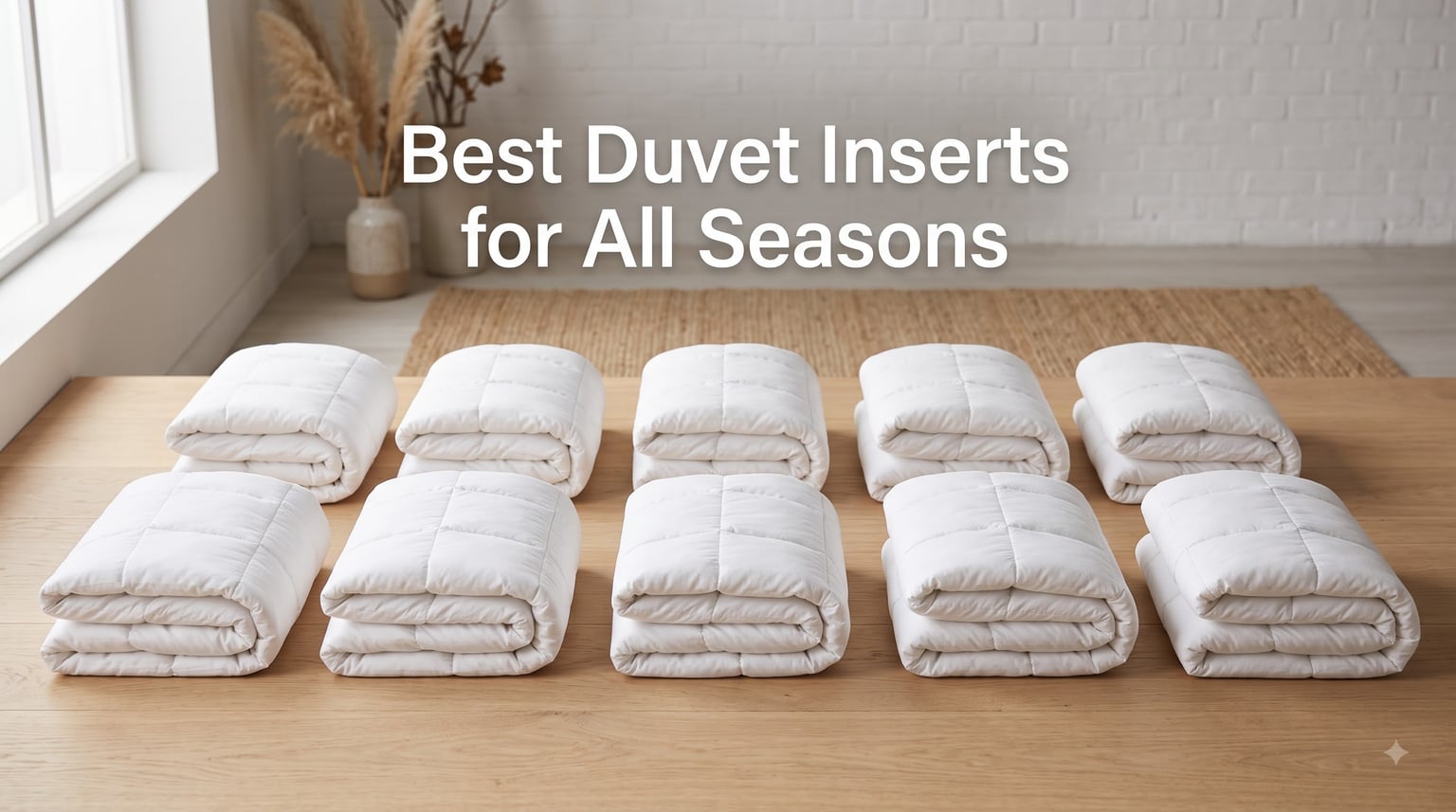 Best Duvet Inserts for All Seasons