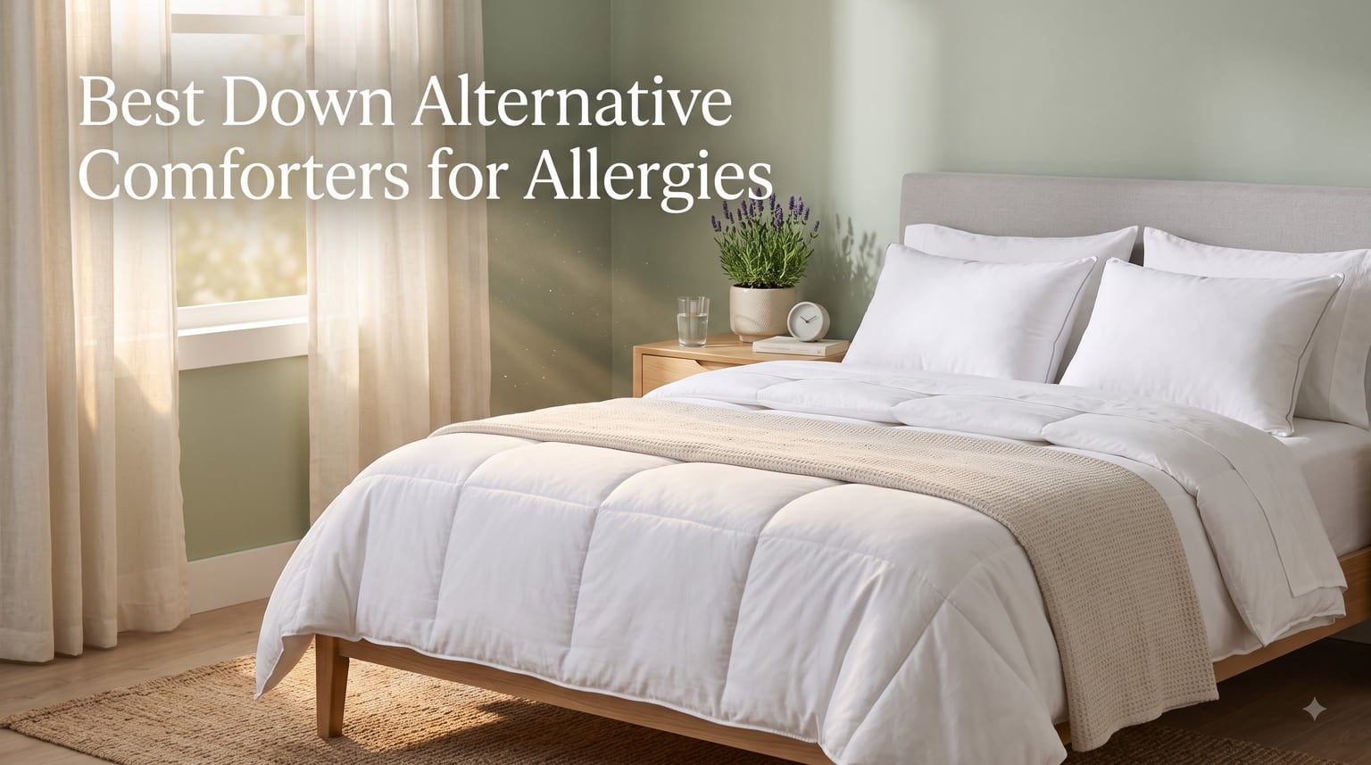 Best Down Alternative Comforters for Allergies