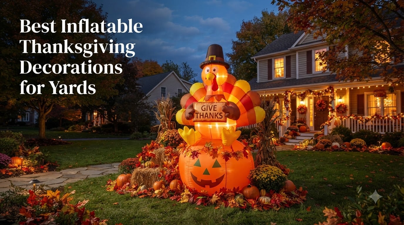 Best Inflatable Thanksgiving Decorations for Yards