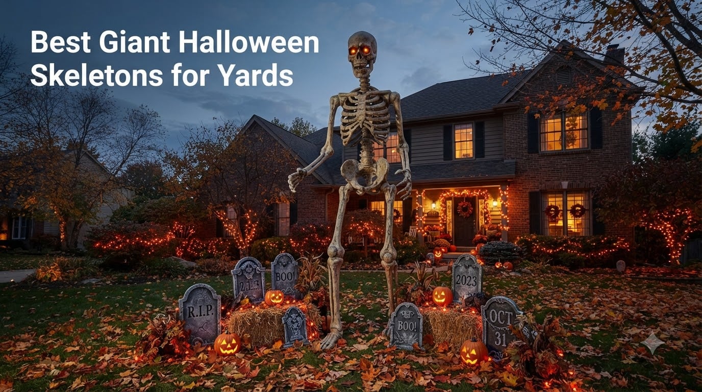 Best Giant Halloween Skeletons for Yards