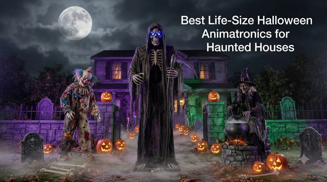 Best Life-Size Halloween Animatronics for Haunted Houses