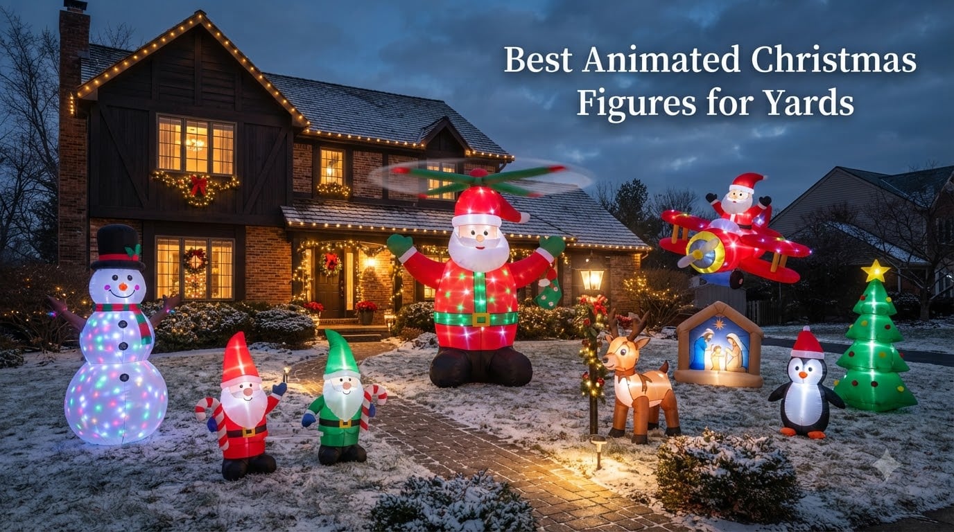 Best Animated Christmas Figures for Yards