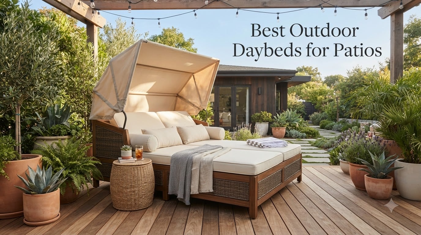 Best Outdoor Daybeds for Patios