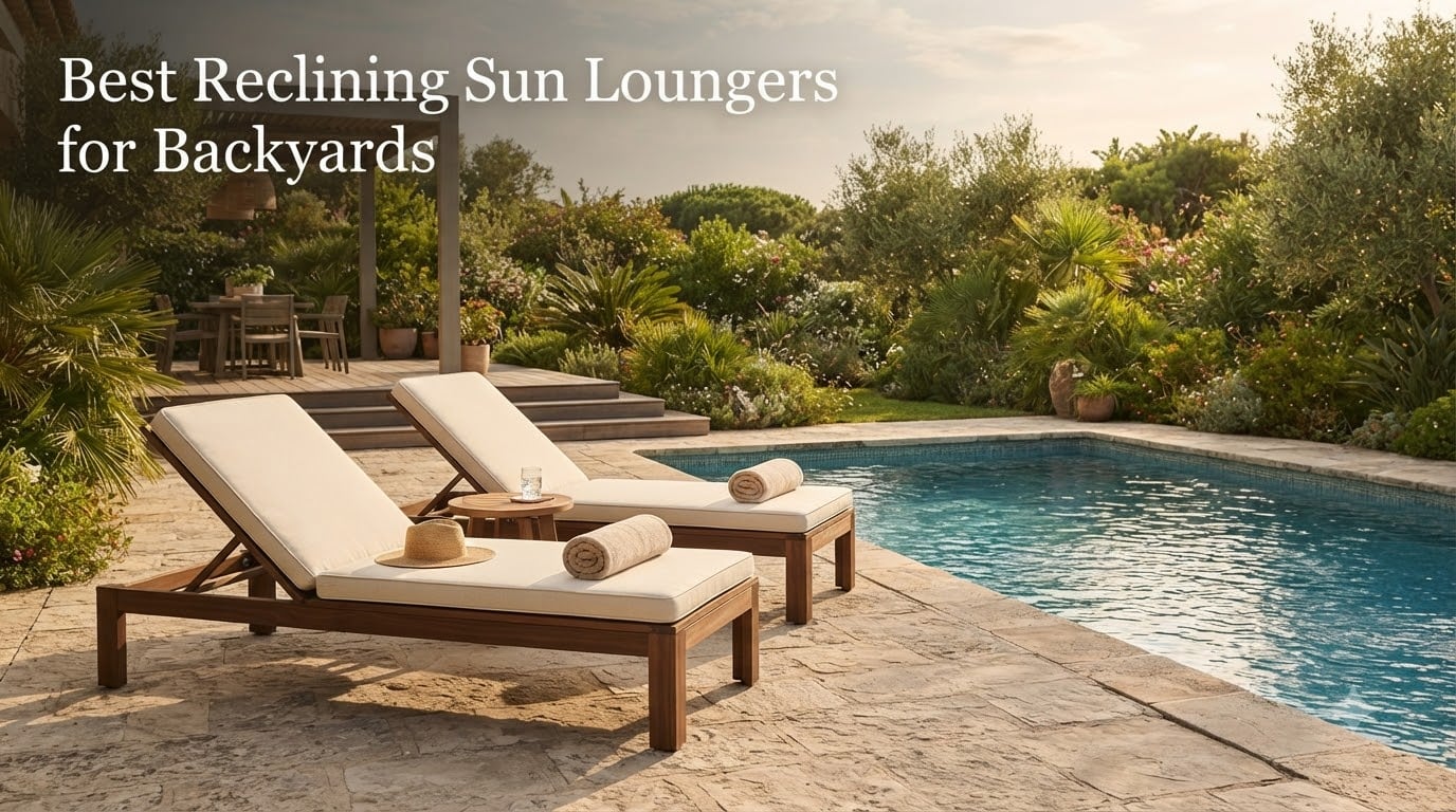 Best Reclining Sun Loungers for Backyards