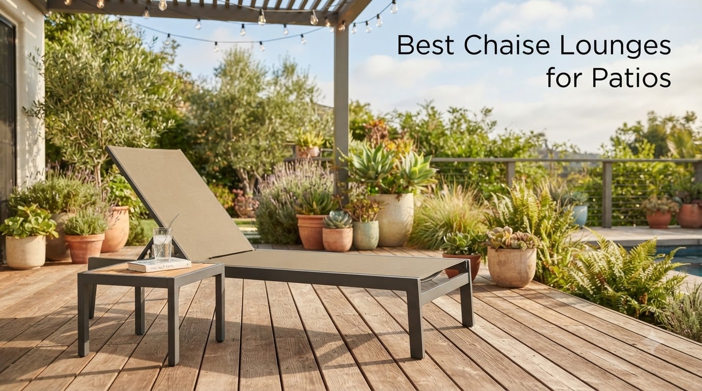 Best Chaise Lounges for Patios