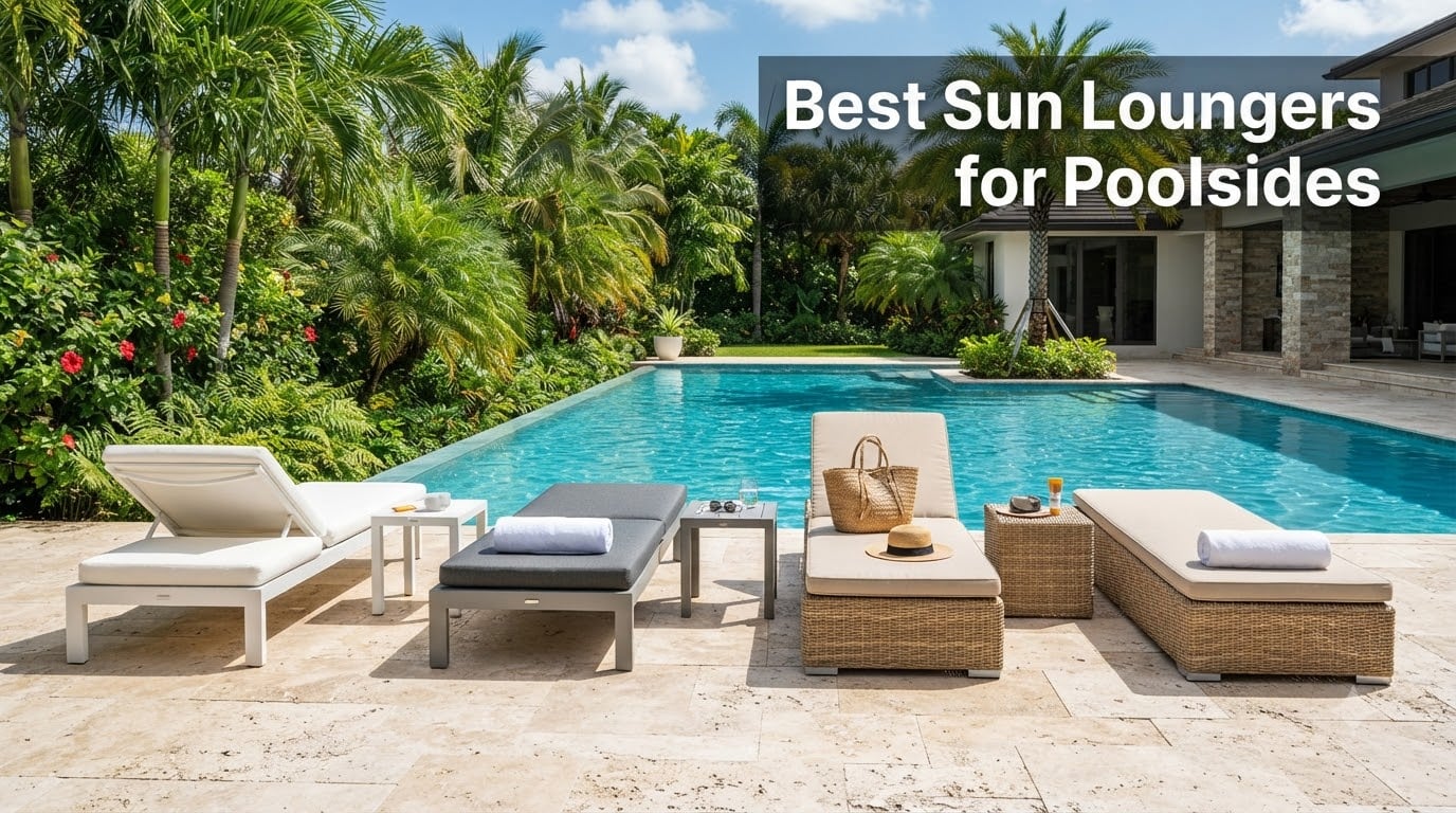 Best Sun Loungers for Poolsides