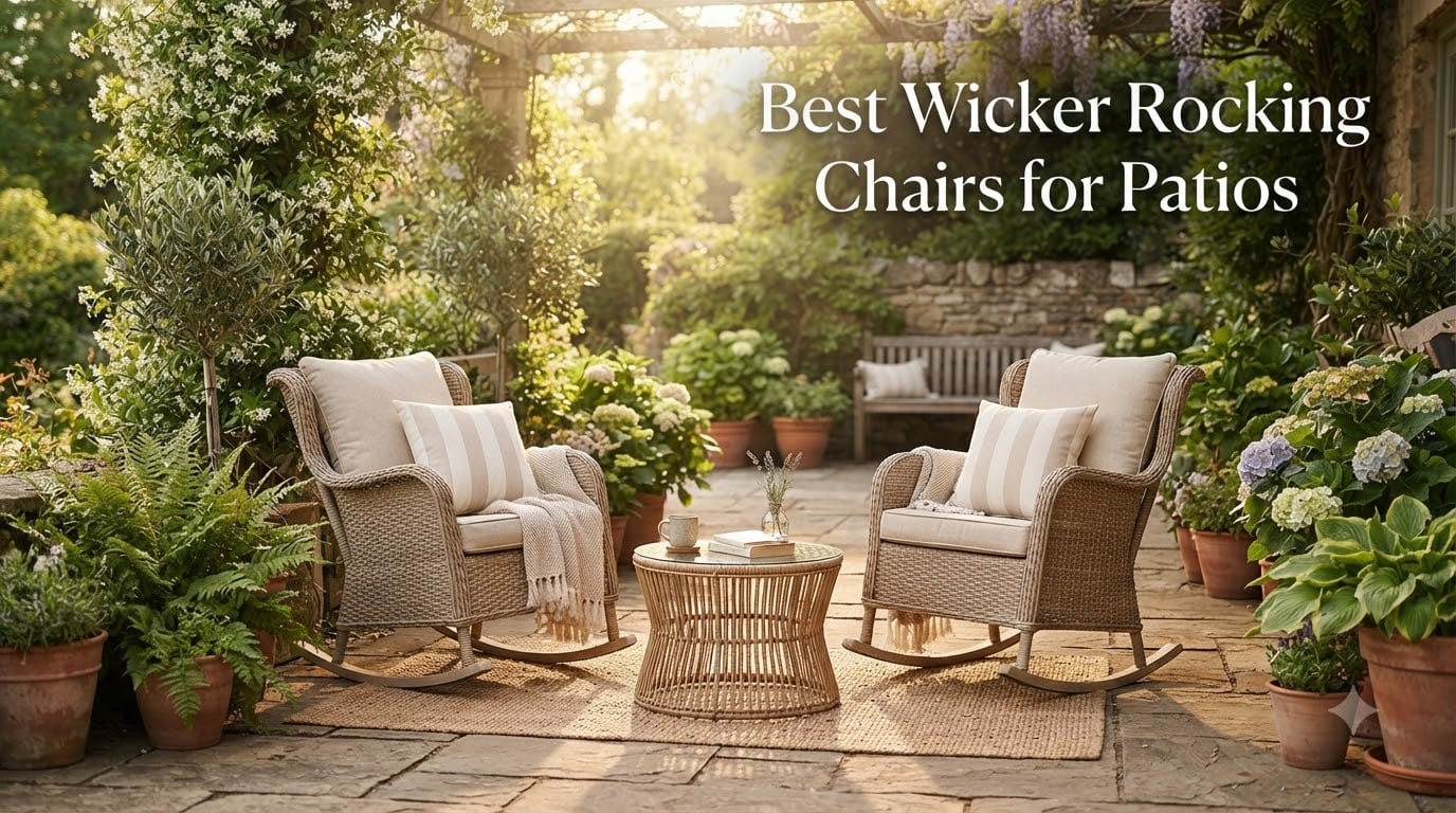 Best Wicker Rocking Chairs for Patios