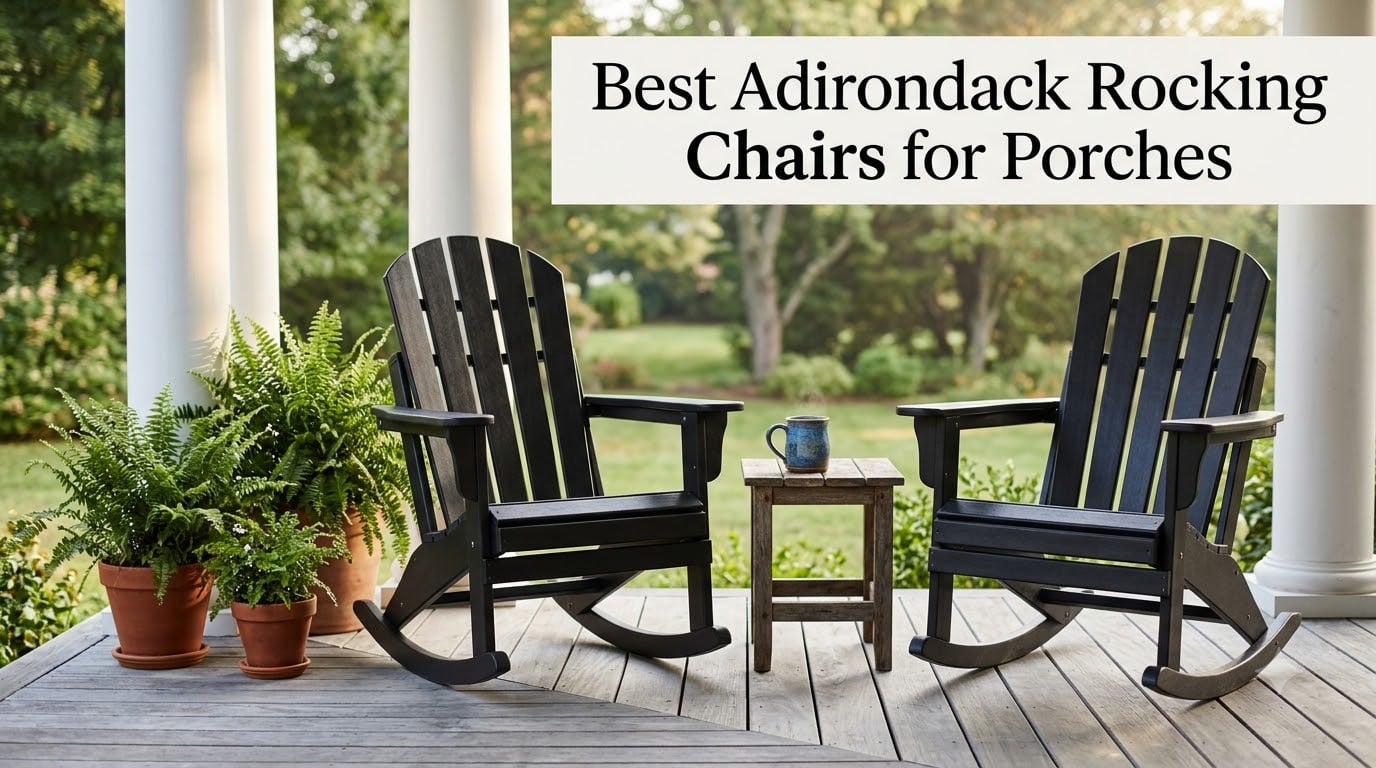 Best Adirondack Rocking Chairs for Porches