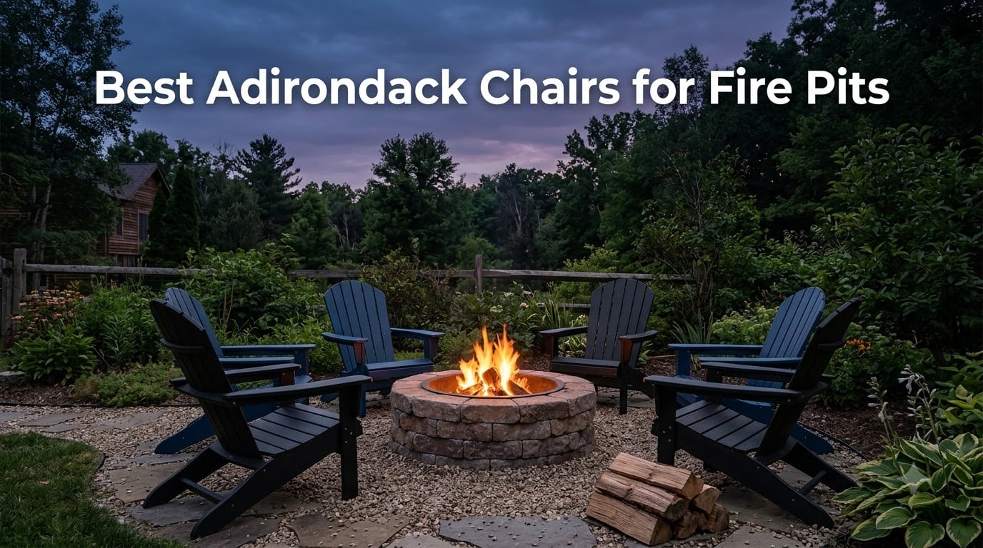 Best Adirondack Chairs for Fire Pits