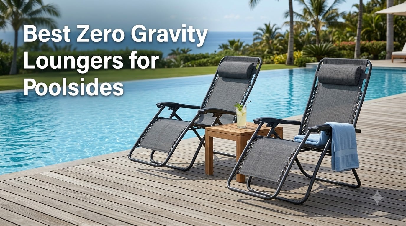 Best Zero Gravity Loungers for Poolsides