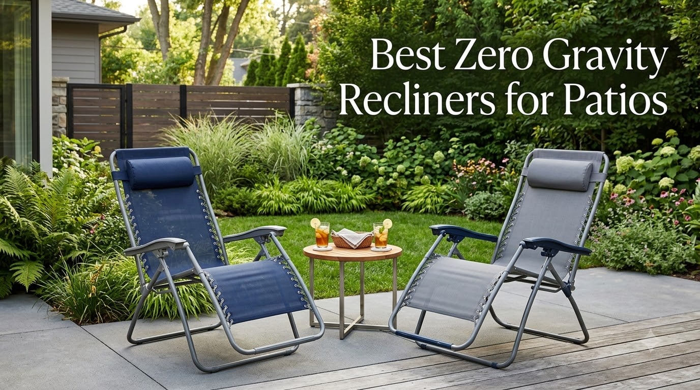 Best Zero Gravity Recliners for Patios