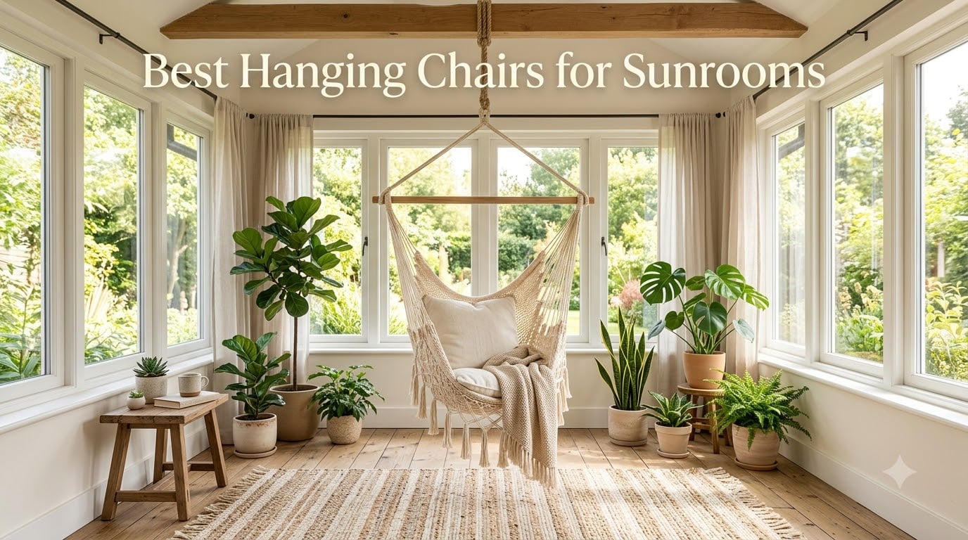 Best Hanging Chairs for Sunrooms