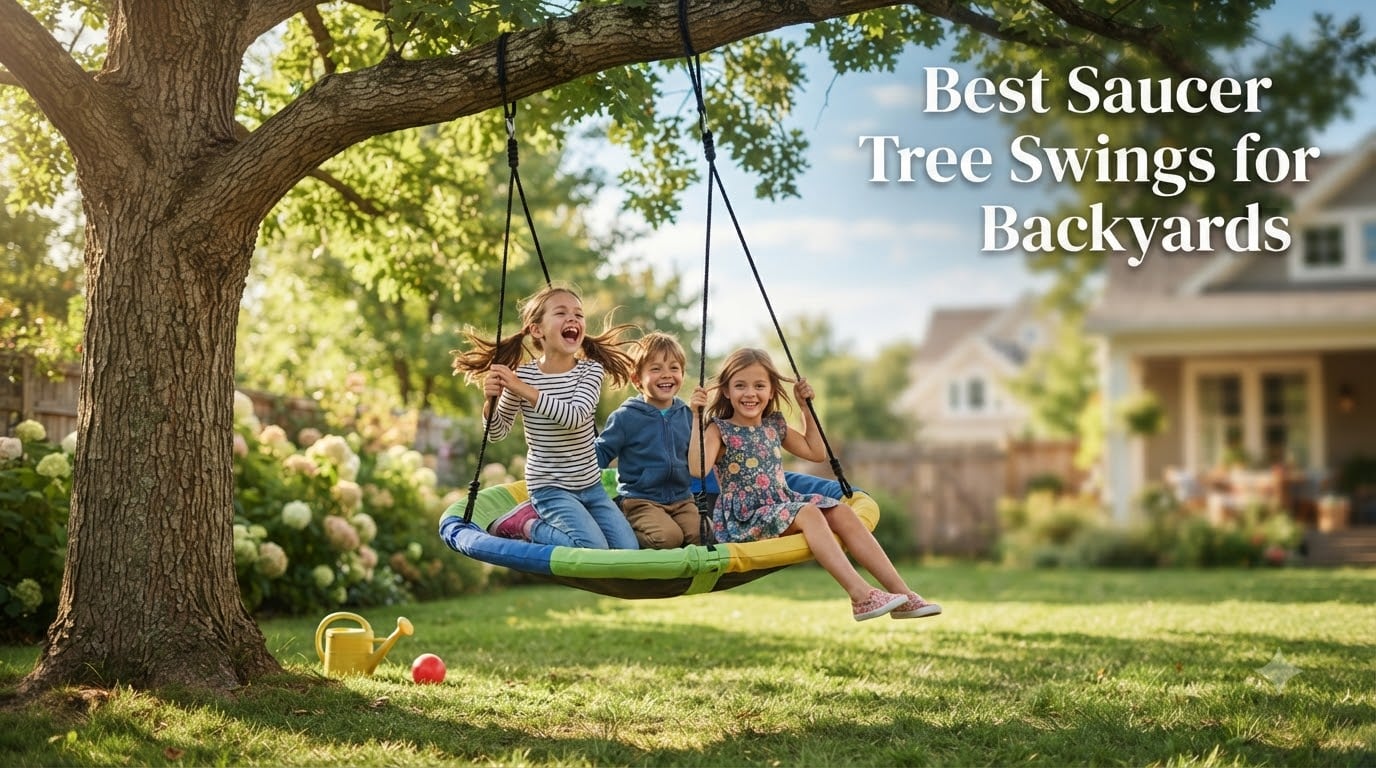 Best Saucer Tree Swings for Backyards