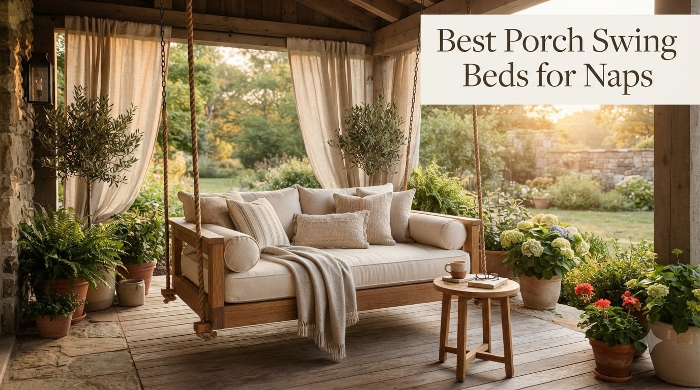 Best Porch Swing Beds for Naps