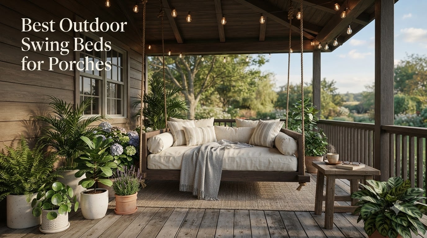 Best Outdoor Swing Beds for Porches