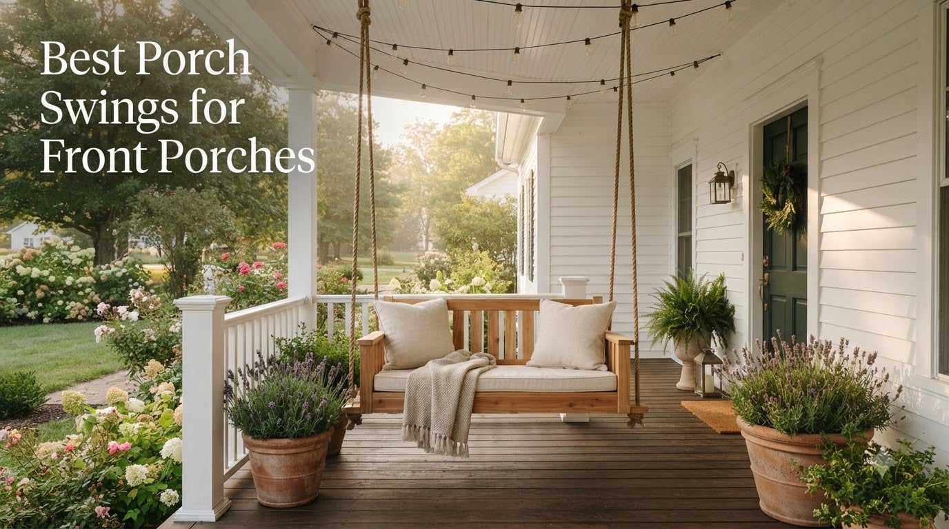 Best Porch Swings for Front Porches