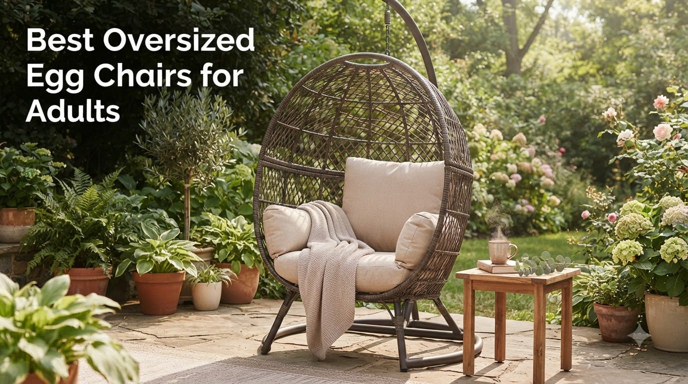 Best Oversized Egg Chairs for Adults