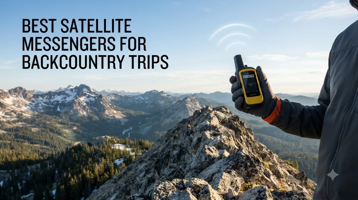 Best Satellite Messengers for Backcountry Trips