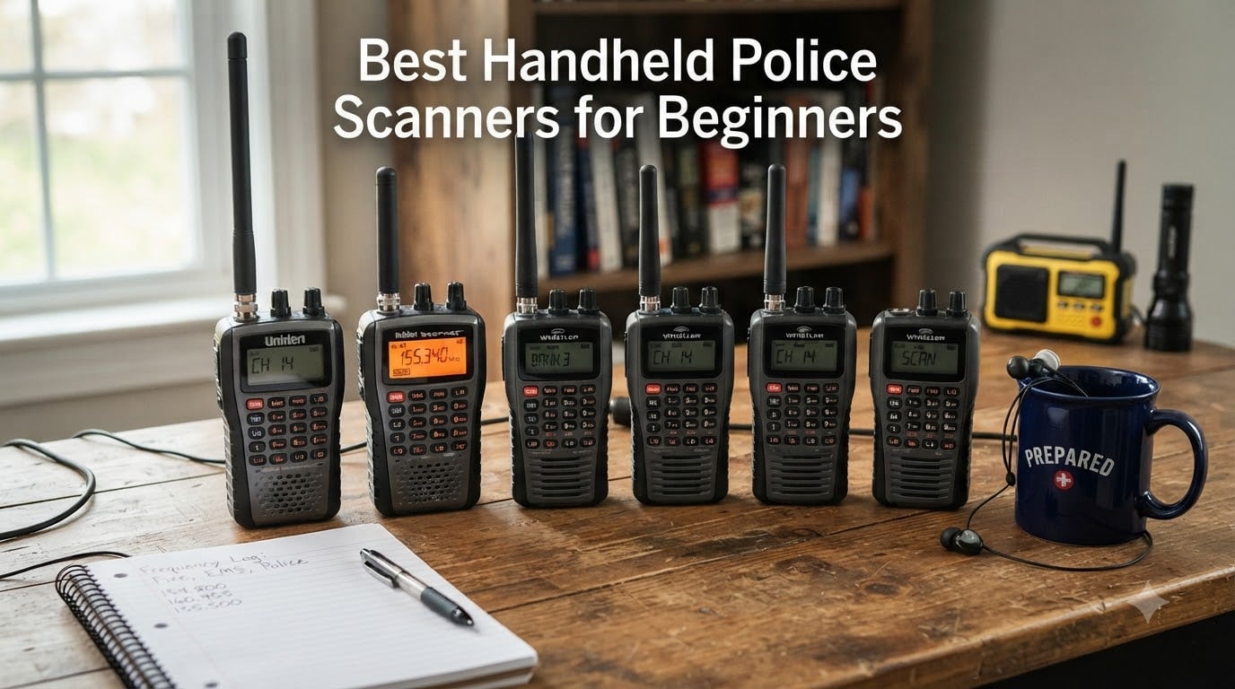 Best Handheld Police Scanners for Beginners