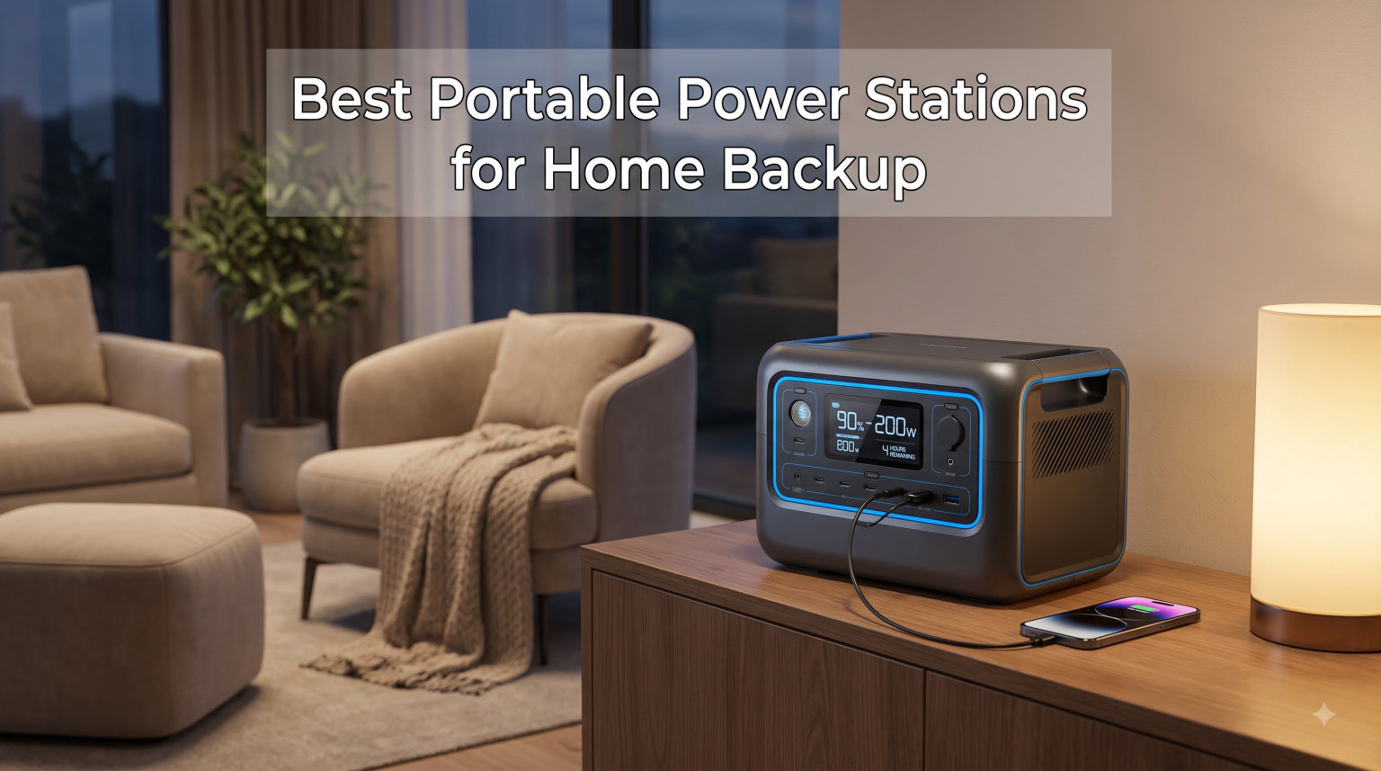 Best Portable Power Stations for Home Backup
