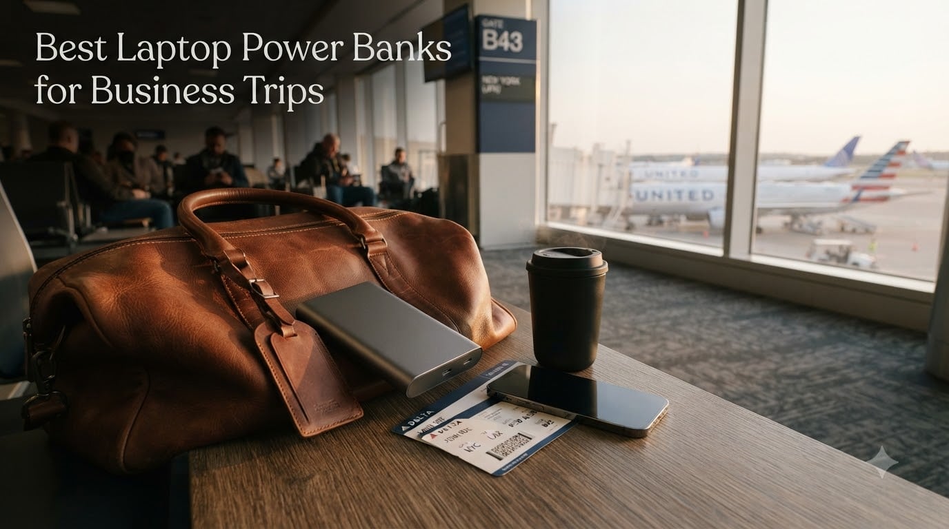 Best Laptop Power Banks for Business Trips