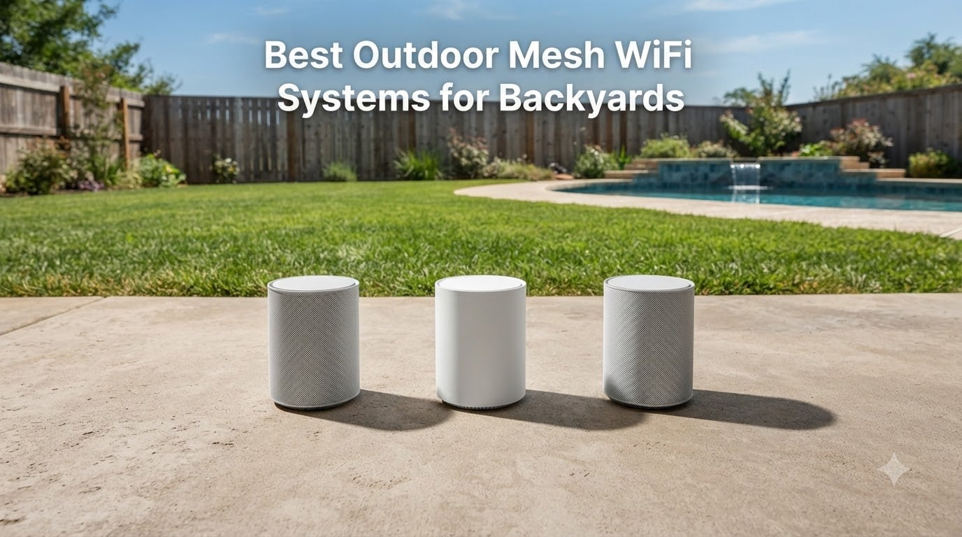 Best Outdoor Mesh WiFi Systems for Backyards