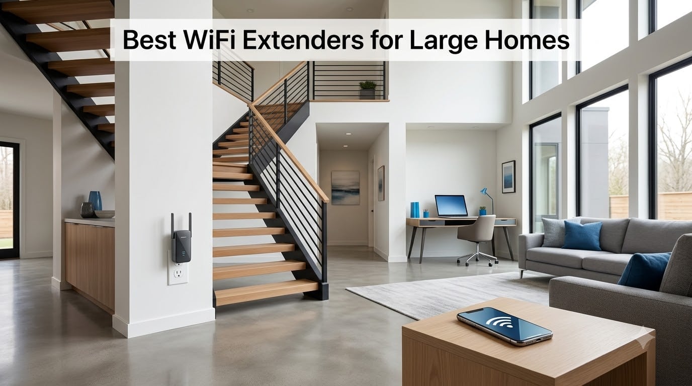 Best WiFi Extenders for Large Homes