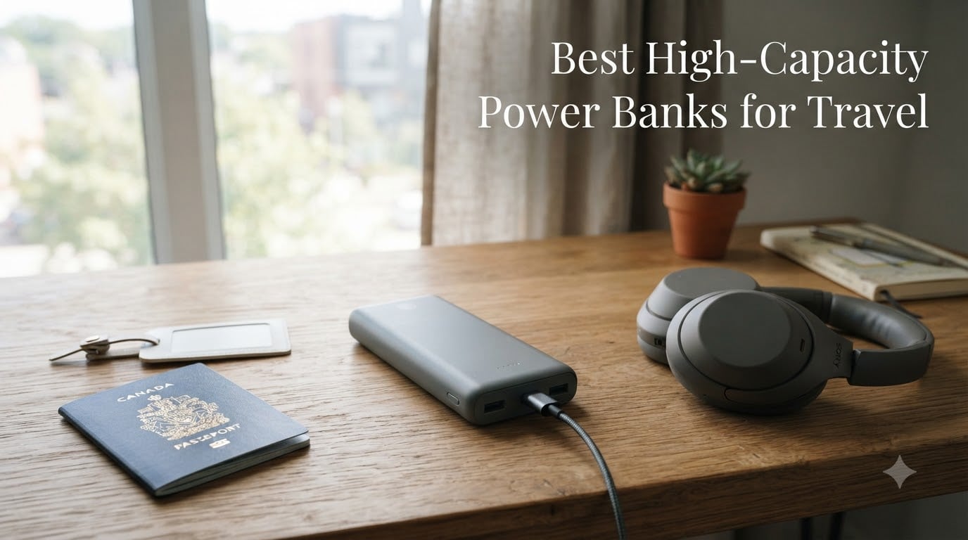 Best High-Capacity Power Banks for Travel