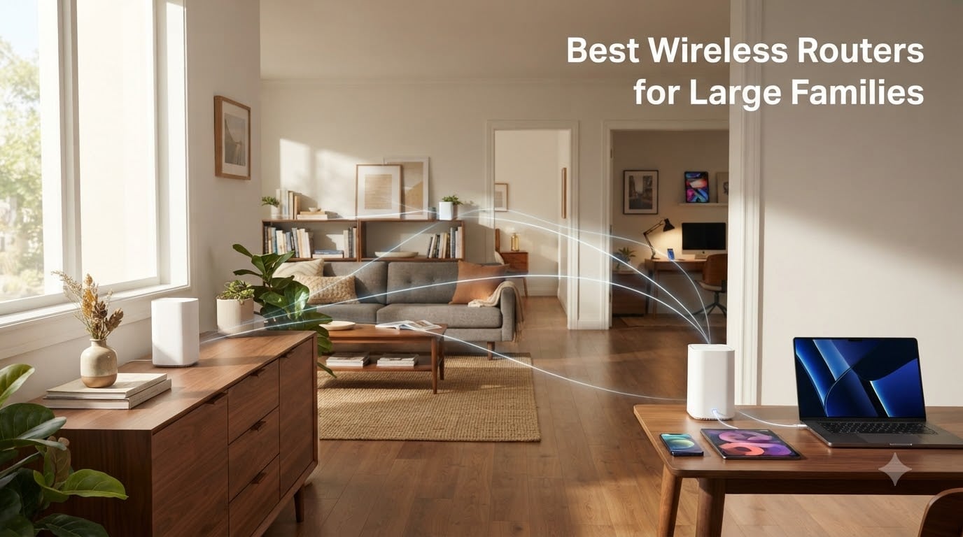 Best Wireless Routers for Large Families