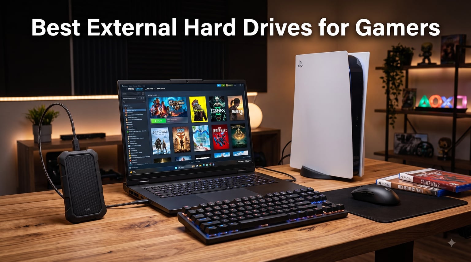 Best External Hard Drives for Gamers