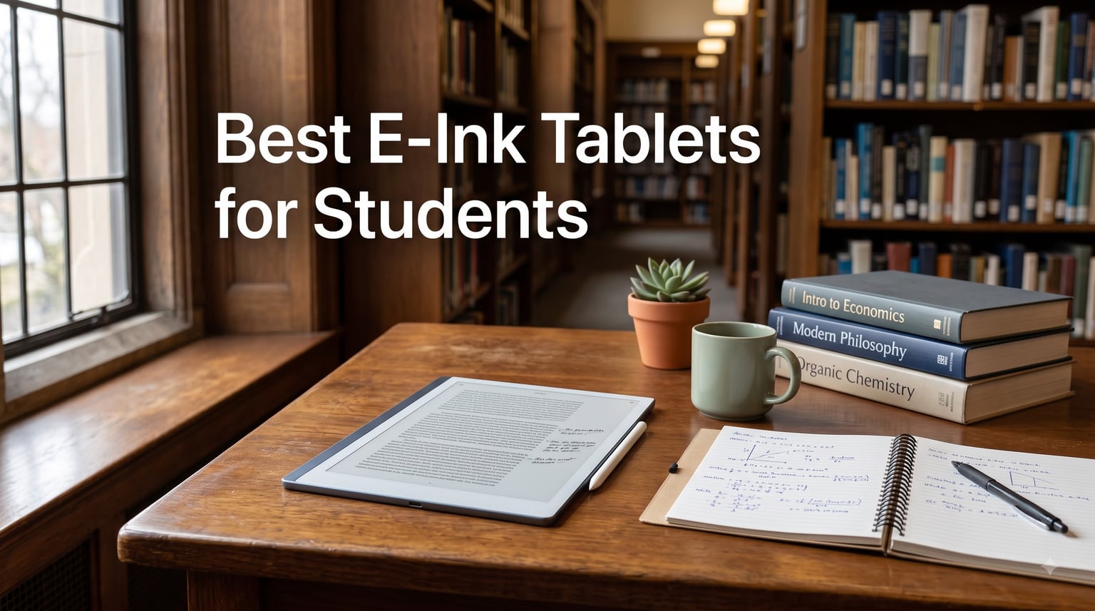 Best E-Ink Tablets for Students
