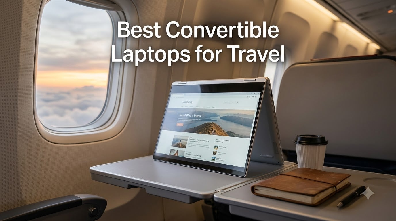 Best Convertible Laptops for Travel