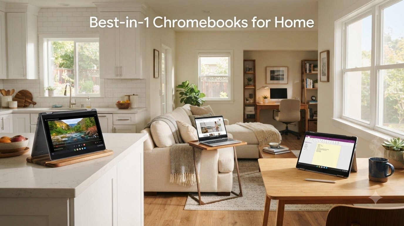 Best 2-in-1 Chromebooks for Home