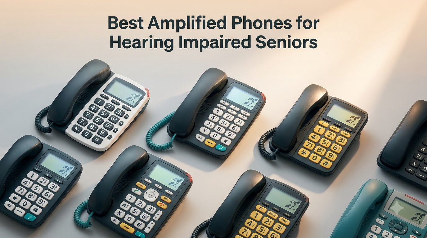 Best Amplified Phones for Hearing Impaired Seniors