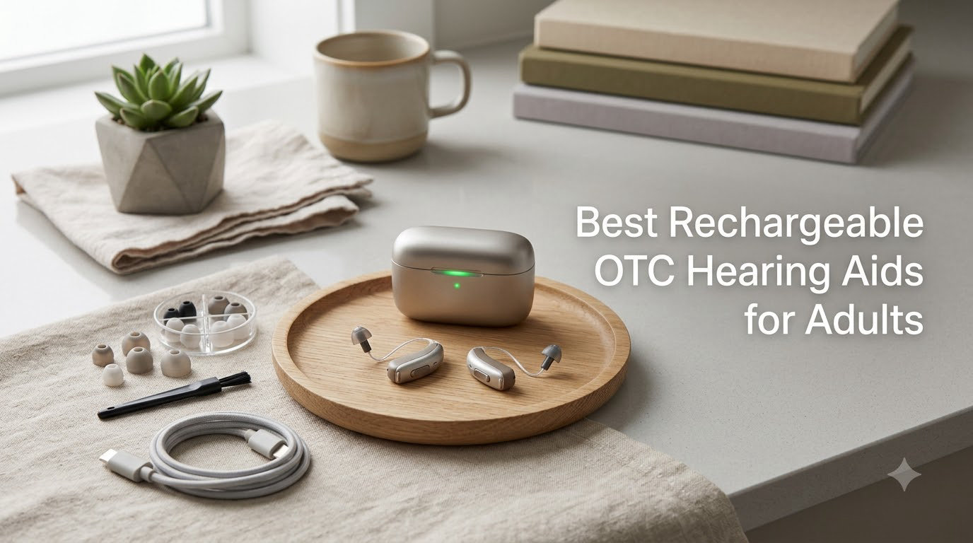 Best Rechargeable OTC Hearing Aids for Adults