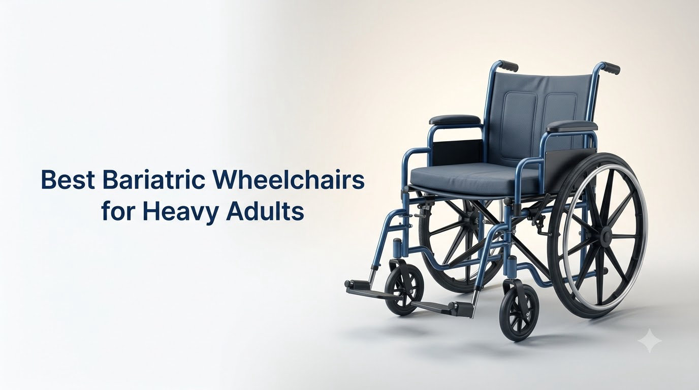 Best Bariatric Wheelchairs for Heavy Adults