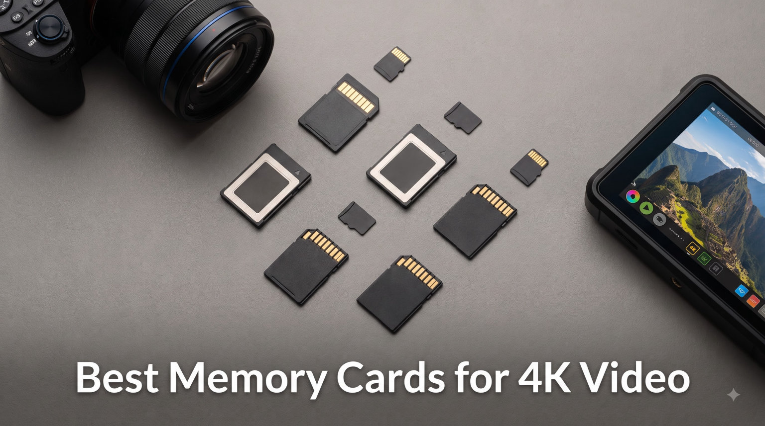 Best Memory Cards for 4K Video