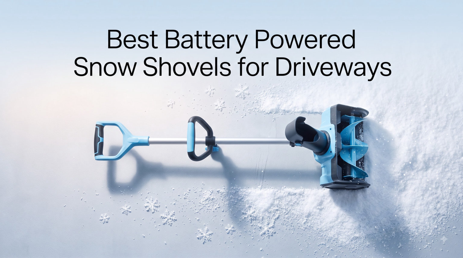Best Battery Powered Snow Shovels for Driveways