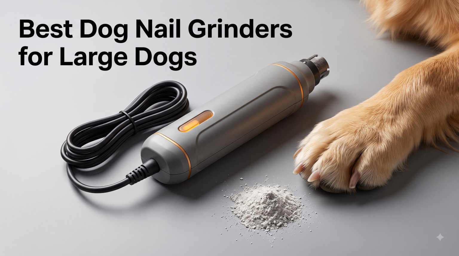 Best Dog Nail Grinders for Large Dogs
